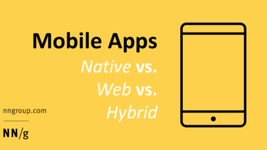 Hybrid apps the art of being in two places at once