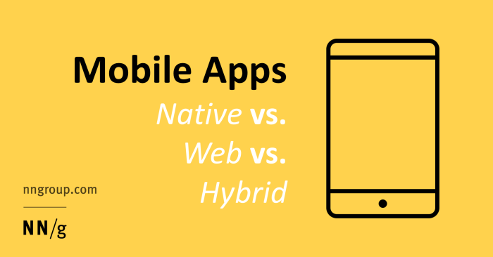 Hybrid apps the art of being in two places at once