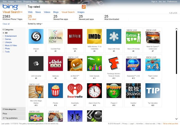 Why apps are better on windows phone 7