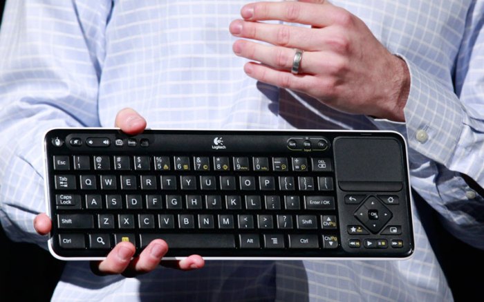 Logitech raises curtain on google tv with mixed revue