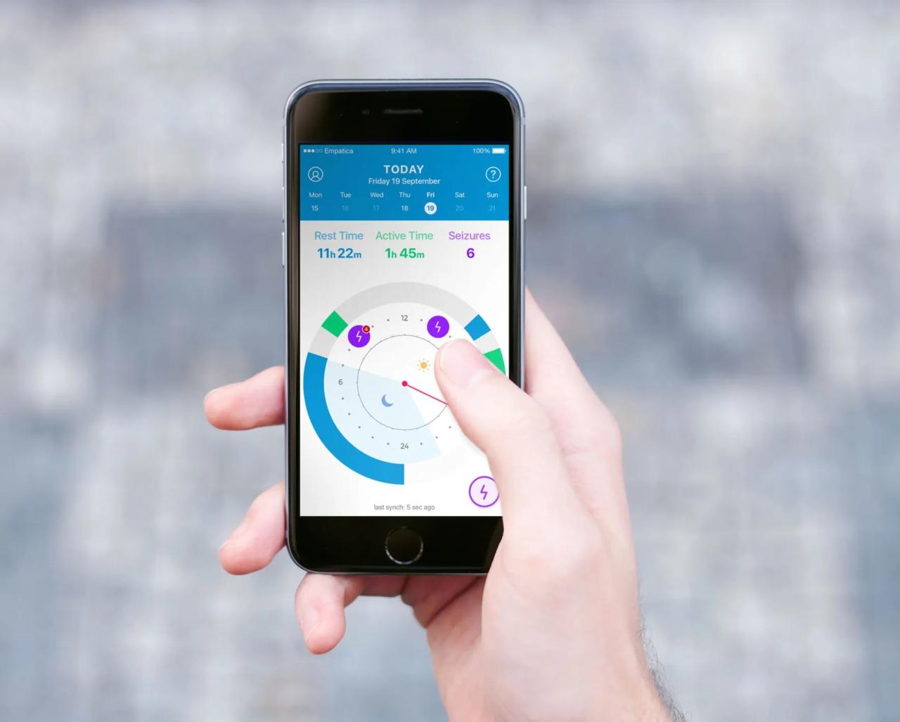 Smartwatch could serve as seismograph for seizure detection