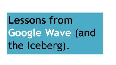 Google wave we hardly knew ye