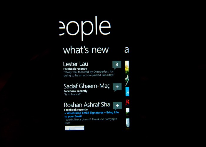 Windows phone 7 could bring a new look to the smartphone show