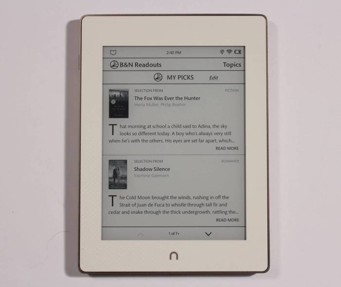 Is barnes noble sending nook over the rainbow