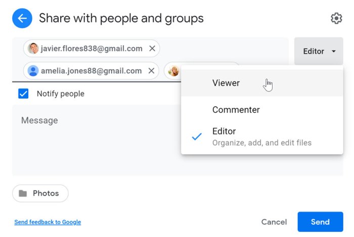 New path limits photo sharing to tight circle