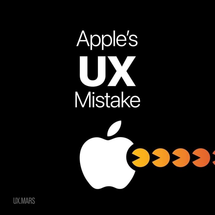 Apple's UX Mistake - UIBundle The folly of ignoring apples success