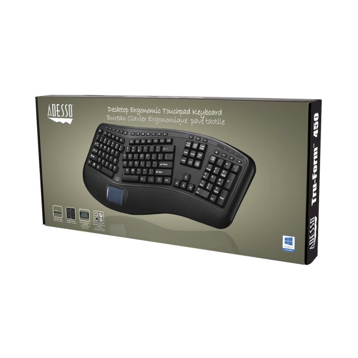Adessos new slimtouch keyboard terrific touchpad loopy layout