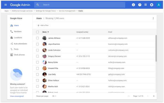 Voice maintain tcea Google voice whos joining the chorus