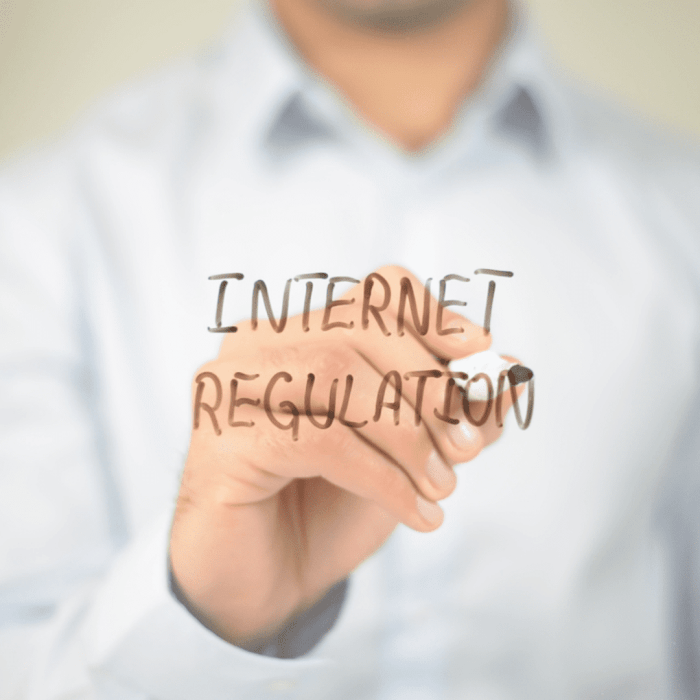 Free flow of internet traffic requires sensible road rules