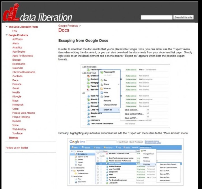The data liberation movement