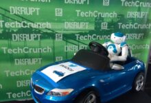 Arrived robot chauffeur has