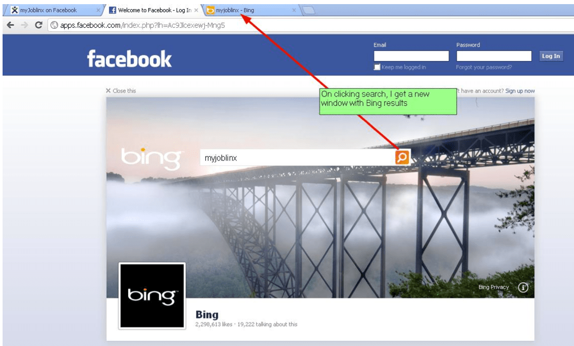 Bing social search facebook geekwire microsoft sidebar overhauls deepens right friendly battle format google town there design balance trying interface Facebook and bing do the search two step