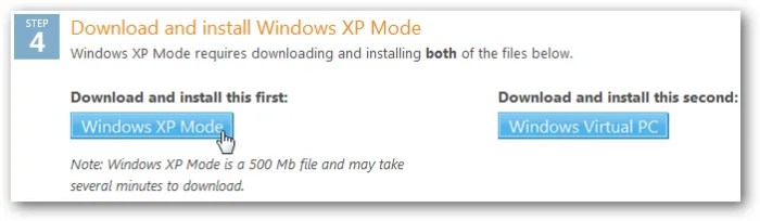 How to keep xp running in a windows 7 world