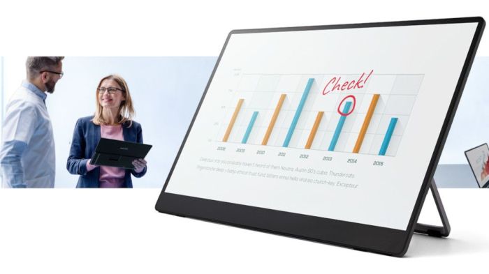The brilliant future of the portable device display