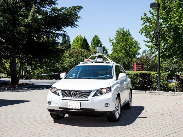 #Google debuts self-driving cars – electric two-seater prototype to hit ... Google dabbles in robotics with self driving cars